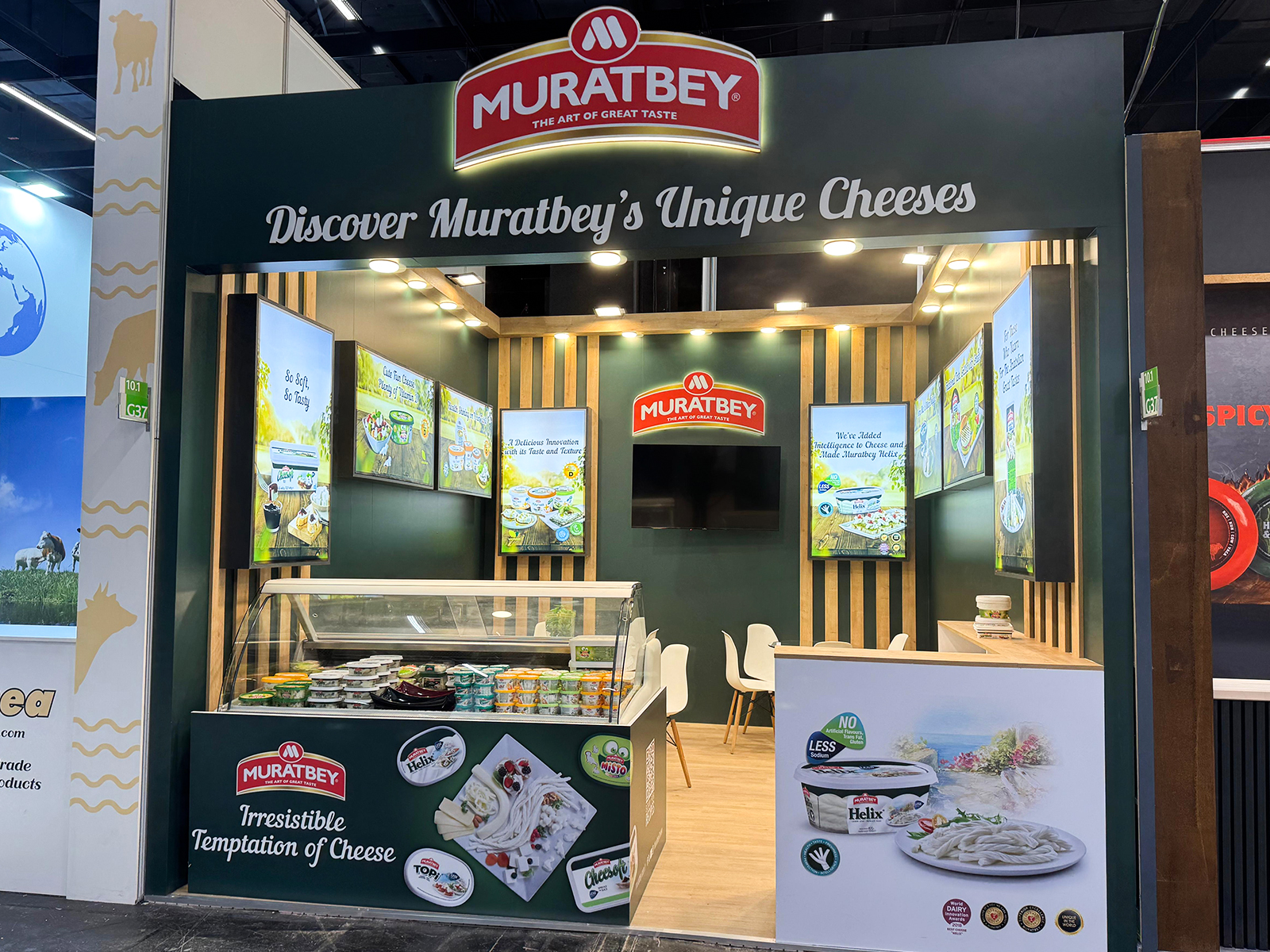 MURATBEY ANUGA 2025 - Custom exhibition stand design by UNIO Exhibition